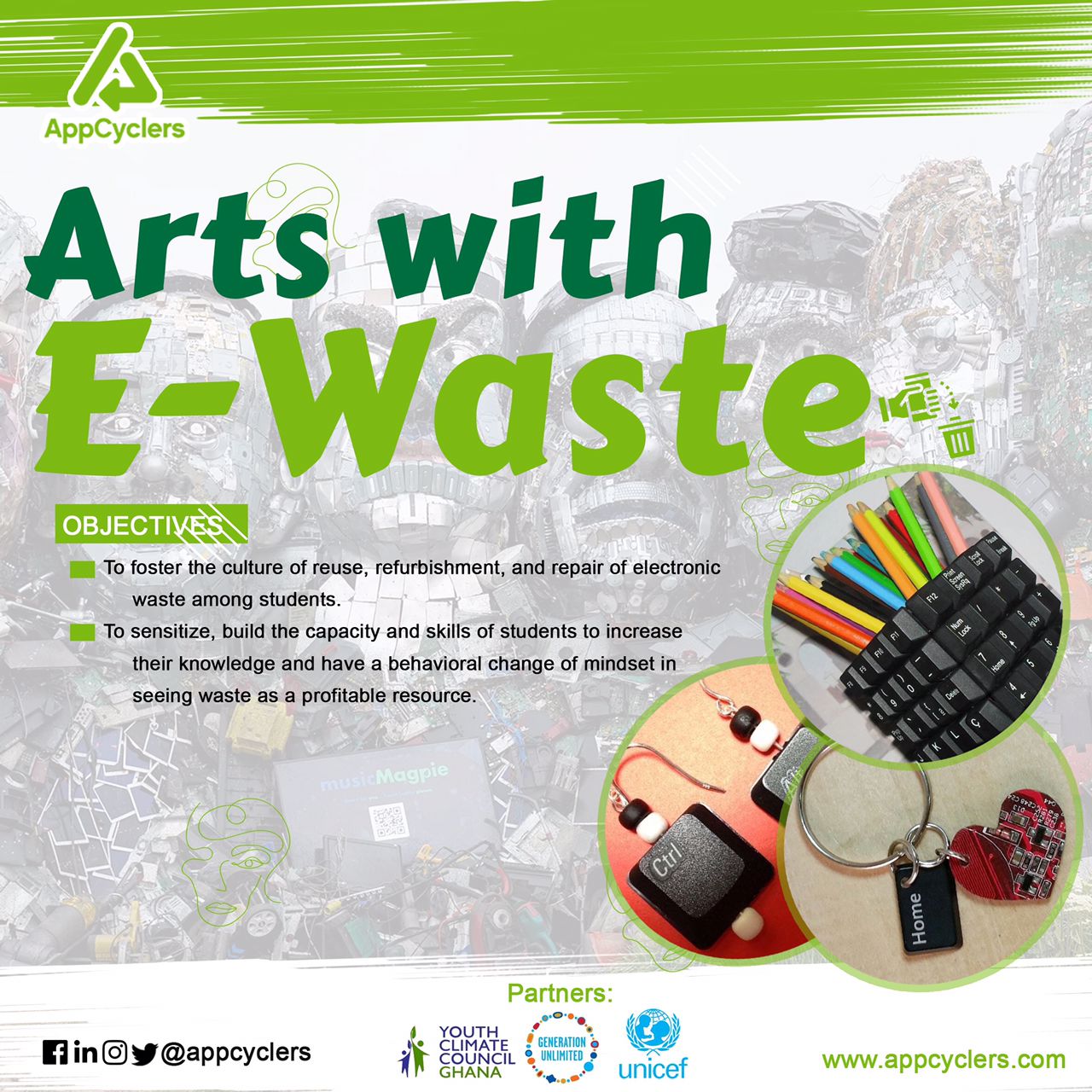 The Arts With E-Waste Project